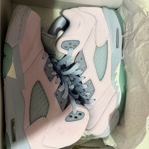 Jordan Kids’ Sneakers in Pastel Pink & Light Blue